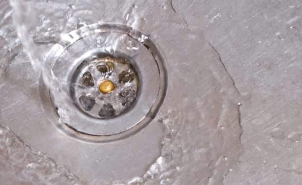 Something stuck in a drain