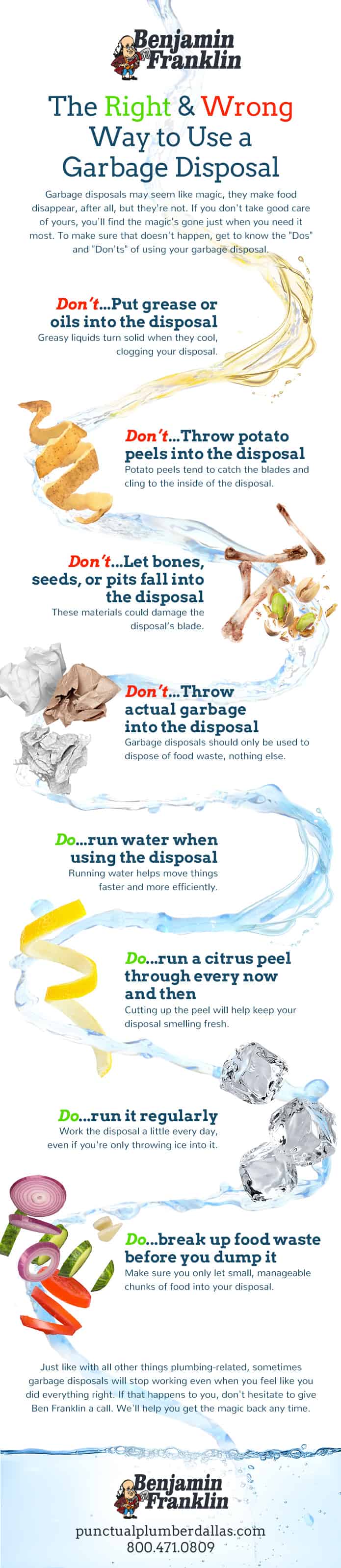 The Right and Wrong Ways to Use a Garbage Disposal