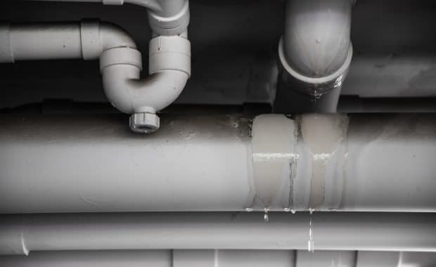 A hidden leaks detector in PVC water pipes and cracked building drainage pipes can lead to seepage issues that need to be fixed