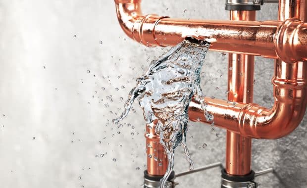 Pipe leaking is one of the plumbing issues.
