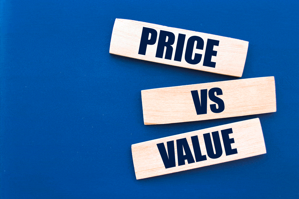 Price vs value written on blocks | water filtration system plano tx dallas tx