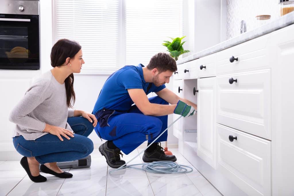 Professional commercial plumbing inspection