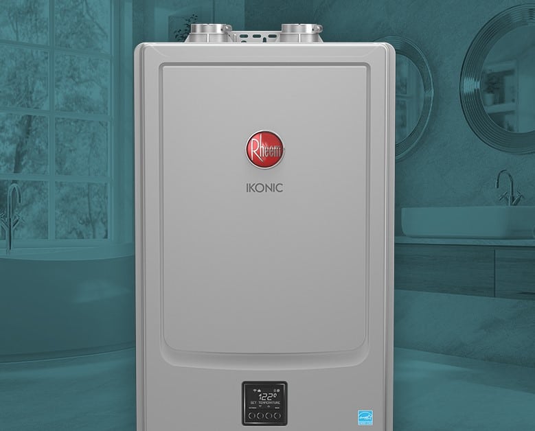 Rheem® IKONIC™ Super High-Efficiency Condensing Tankless Water Heaters