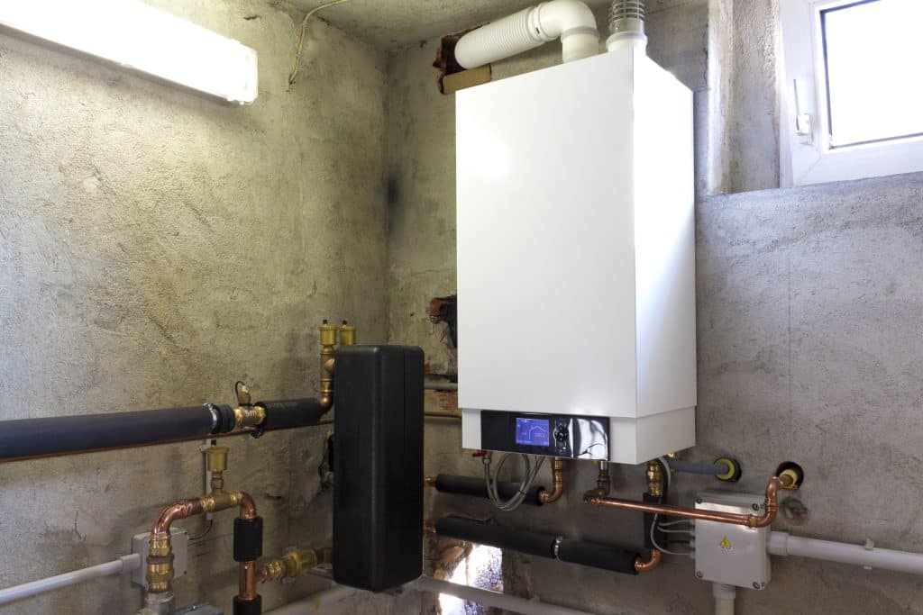 Condensing tankless gas water heaters.