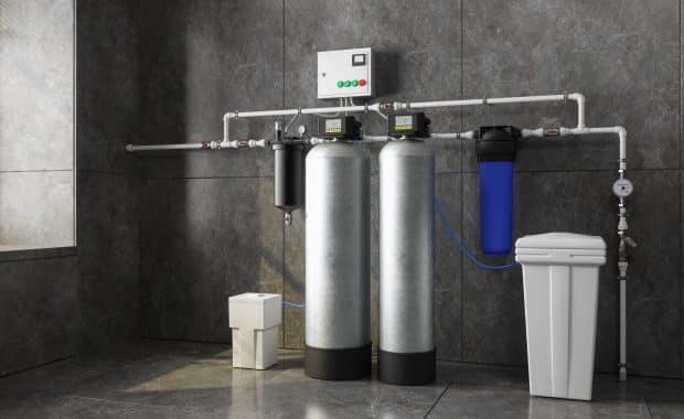 Whole House Water Filtration Systems In Basement