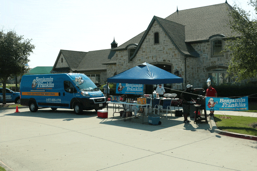 ben franklin dallas community event | plumber dallas tx frisco tx carrollton tx