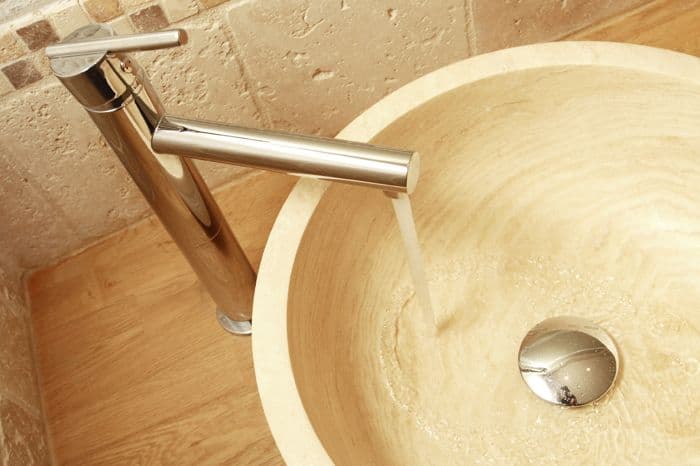 A vessel sink comes in a variety of styles.