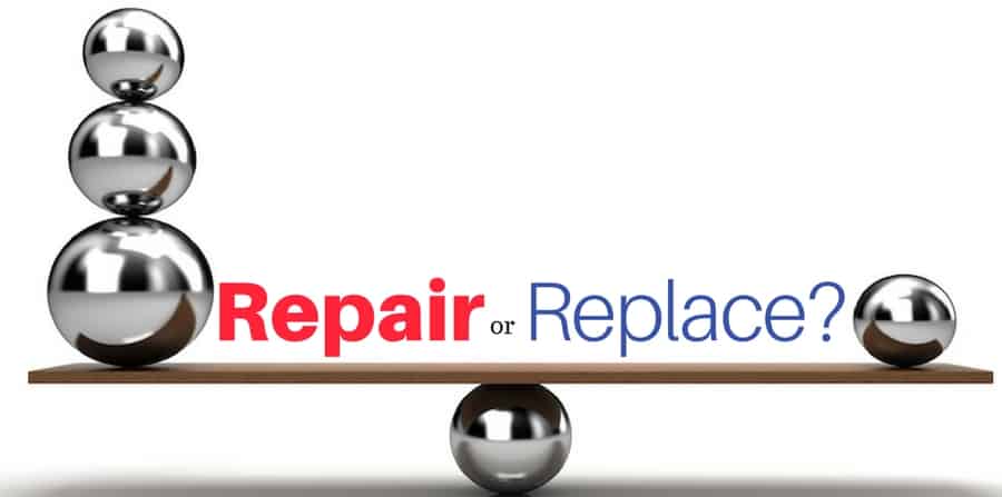 Repair or Replace broken plumbing