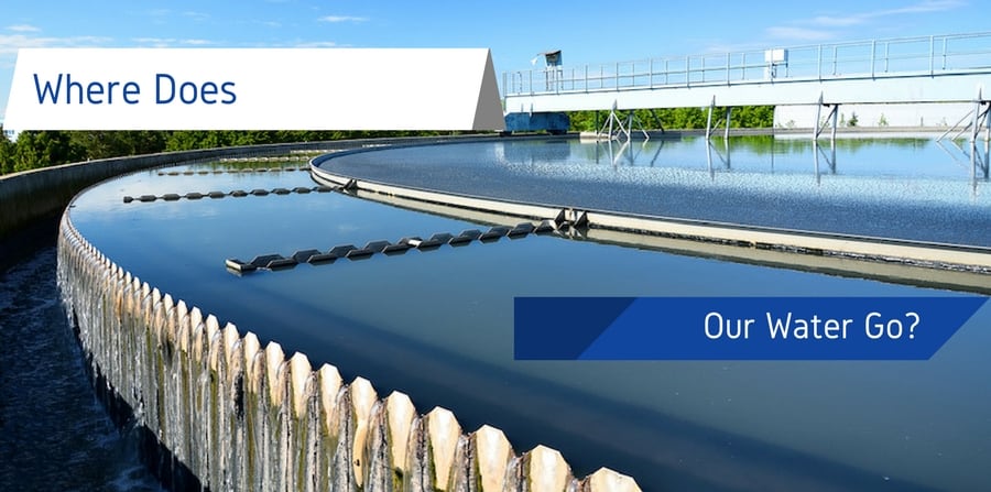 Wastewater processing facility in Texas. "Where Does Our Water Go?"