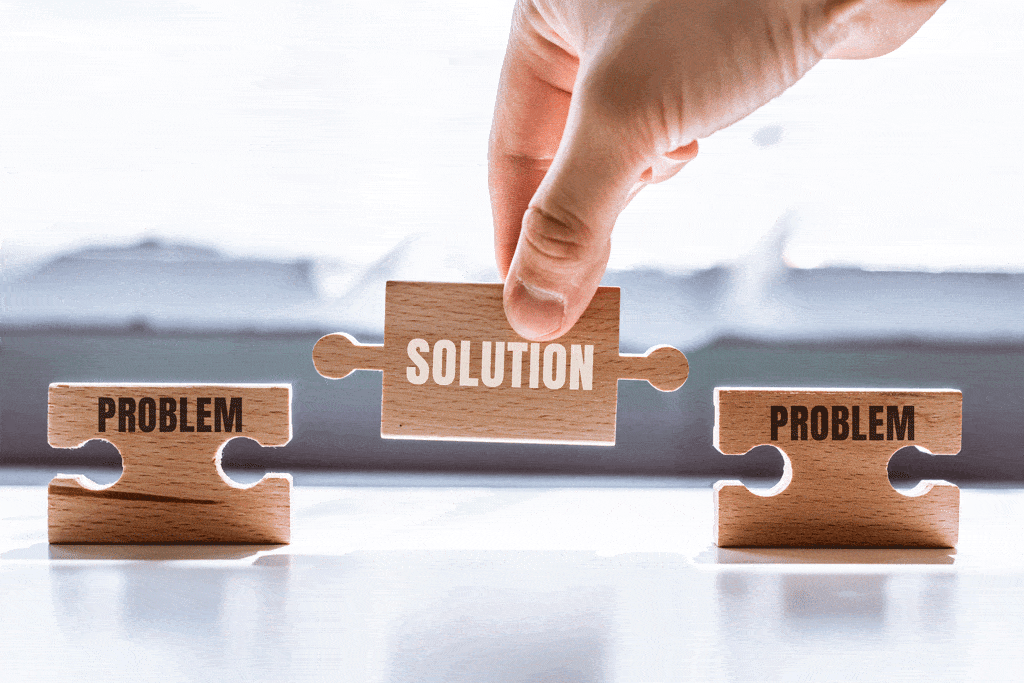 problem and solution with puzzle pieces tankless water heater repair dallas tx frisco tx