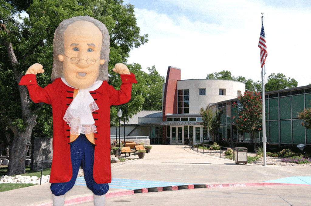 rowlett community center with ben franklin | plumbing servce rowlett tx dallas tx
