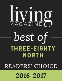 Living Magazine best of: Three-Eighty North Readers' Choice 2016-2017