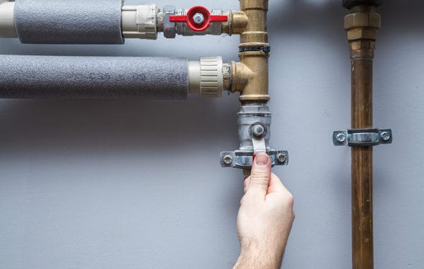 water supply intake pipe